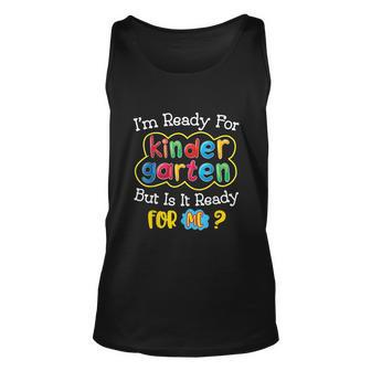 Funny Back To School First Day Of Kindergarten Unisex Tank Top - Monsterry AU