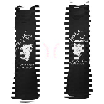 Funny Baseball Lover Funny Baseball Quote Baseball Player Unisex Tank Top - Thegiftio UK