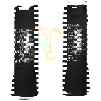 Funny Cat Lover Sorry I Cant I Have Plans With My Cat Men Women Tank Top Graphic Print Unisex - Thegiftio