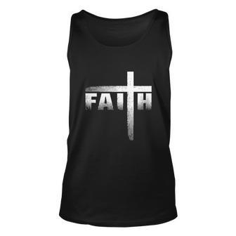 Funny Christian Faith Cross Christian Faith Cross Unisex Tank Top - Monsterry AU