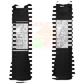 Funny Cottagecore Frog Cute Kawaii Gift T Unisex Tank Top - Thegiftio