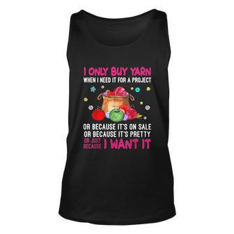 Funny Crochet Knitting Themed Novelty Gifts For Women Tshirt Unisex Tank Top - Monsterry CA