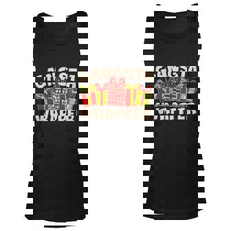 Funny Cute Christmas Gangsta Wrapper T-Shirt Graphic Design Printed Casual Daily Basic Unisex Tank Top - Thegiftio