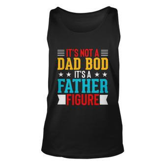 Funny Dad Bod Father Figure Quote Fathers Day Graphic Design Printed Casual Daily Basic Unisex Tank Top - Thegiftio UK