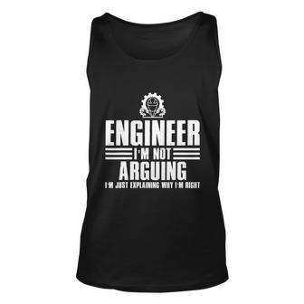 Funny Engineer Art Mechanic Electrical Engineering Gift Unisex Tank Top - Monsterry DE