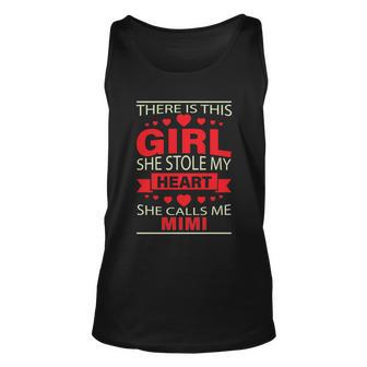 Funny Fathers Day For Mimi From Daughter Girl To Mimi Gift Unisex Tank Top - Monsterry AU