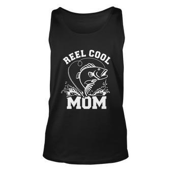 Funny Fishing Gift Reel Cool Mom Unisex Tank Top - Monsterry