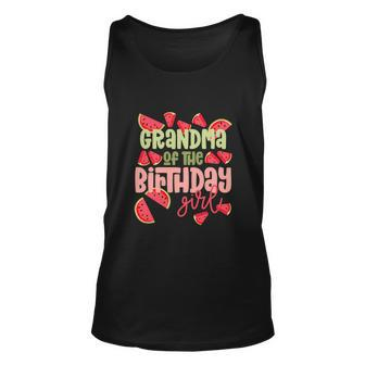 Funny Grandma Birthday One In A Melon Watermelon Unisex Tank Top - Monsterry CA