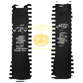 Funny Halloween Halloween 978 Haddonfield Illinois Graphic Design Printed Casual Daily Basic V2 Unisex Tank Top - Thegiftio
