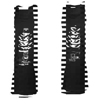 Funny Halloween Halloween Fast Food Skeleton Graphic Design Printed Casual Daily Basic Unisex Tank Top - Thegiftio UK