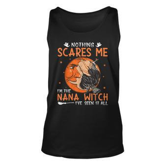 Funny Halloween Sayings Nana Witch Scary Halloween Unisex Tank Top - Seseable