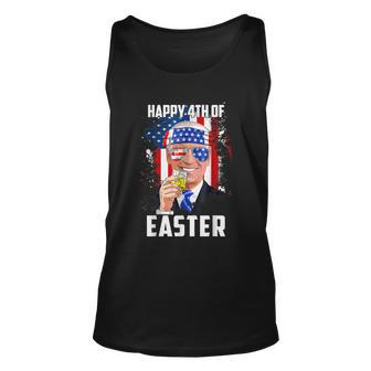 Funny Joe Biden Confused Happy 4Th Of Easter 4Th Of July Unisex Tank Top - Monsterry AU