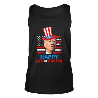 Funny Joe Biden Happy 4Th Of Easter Confused 4Th Of July V3 Unisex Tank Top - Monsterry