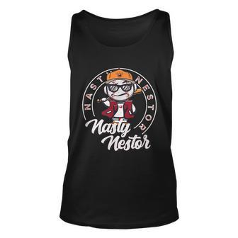Funny Nasty Nestor Baseball Unisex Tank Top - Monsterry
