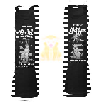 Funny Pug Design For Women Men Kids Pug Dog Animal Lovers Unisex Tank Top - Thegiftio