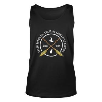 Funny Salem Broom Company For A Witch Fan Halloween Graphic Design Printed Casual Daily Basic Unisex Tank Top - Thegiftio UK