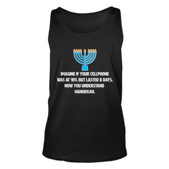 Funny Understanding Hanukkah Tshirt Unisex Tank Top - Monsterry UK