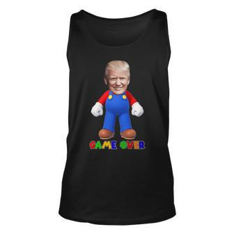 Game Over Donald J Trump Unisex Tank Top - Monsterry CA