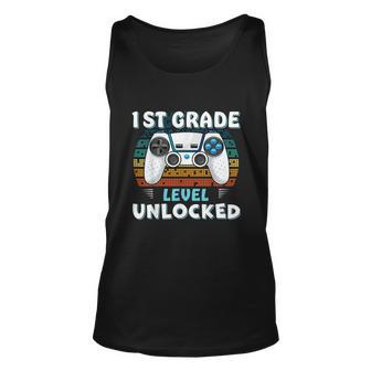 Gamer Funny First Grade First Day Of School Unisex Tank Top - Monsterry