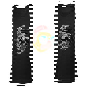 Gangster Pug Dog Hipster Cool Shades Unisex Tank Top - Thegiftio UK