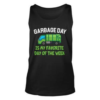Garbage Day Is My Favorite Day V2 Unisex Tank Top - Monsterry