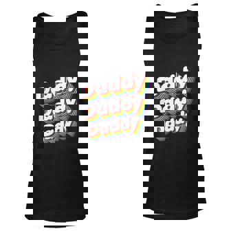 Gay Dad Lgbtq Rainbow Pride Month Graphic Design Printed Casual Daily Basic Unisex Tank Top - Thegiftio