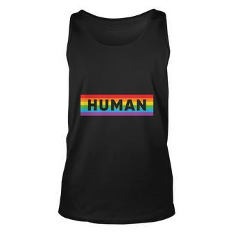 Gay Pride Human Lgbt Pride Month Unisex Tank Top - Monsterry