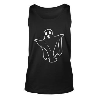 Ghost Boo Funny Halloween Quote V5 Unisex Tank Top - Monsterry UK