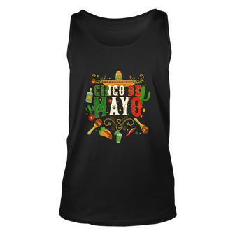 Gift For Cinco De Mayo Mexican Fiesta Unisex Tank Top - Monsterry AU