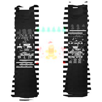 Ginger Beard Man Ugly Christmas Sweater T-Shirt Graphic Design Printed Casual Daily Basic Unisex Tank Top - Thegiftio