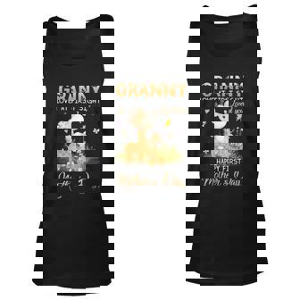 Giraffe Granny Safari Africa Animal Baby First Granny Great Gift Graphic Design Printed Casual Daily Basic Unisex Tank Top - Thegiftio