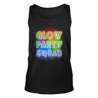 Glow Party Squad V2 Unisex Tank Top - Monsterry DE