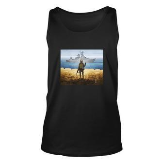 Go F Yourself Postage Stamp Tshirt Unisex Tank Top - Monsterry AU