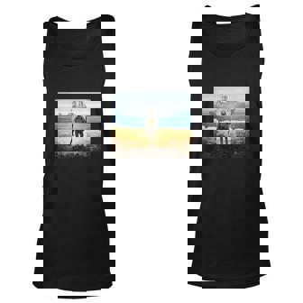 Go F Yourself Postage Stamp Unisex Tank Top - Thegiftio
