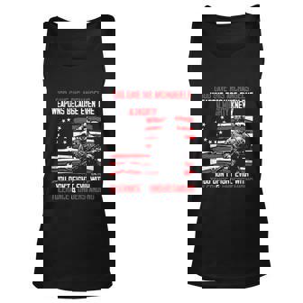 God Gave His Archangels Weapons Gun Soldier Veteran Day Graphic Design Printed Casual Daily Basic Unisex Tank Top - Thegiftio