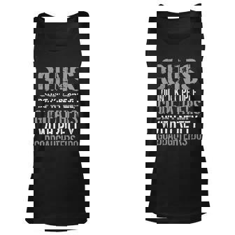 Godfathers With Pretty Goddaughters Kill People Unisex Tank Top - Thegiftio