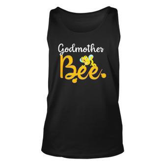 Godmother Bee Matching Family First Bee Day Outfits Men Women Tank Top Graphic Print Unisex - Thegiftio