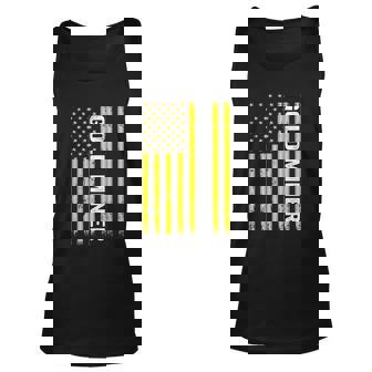 Gold Mining Gift Gold Miner Vintage American Flag Fun Gift Unisex Tank Top - Thegiftio