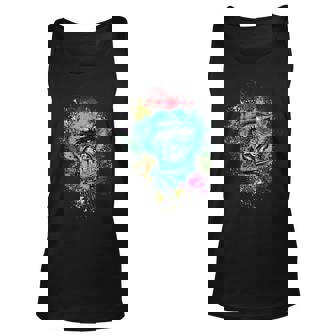 Graffiti Gorilla Face Graphic Design Printed Casual Daily Basic Unisex Tank Top - Thegiftio