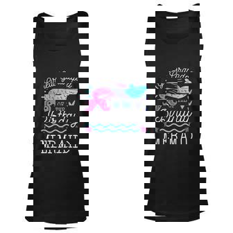 Great Grandpa Of The Birthday Mermaid Unisex Tank Top - Monsterry