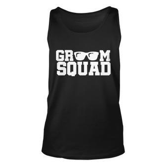 Groom Squad V2 Unisex Tank Top - Monsterry