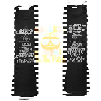 Groovy Coolest Pumpkin In The Patch Halloween Boys Girls Men Men Women Tank Top Graphic Print Unisex - Thegiftio UK