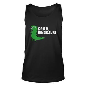Grrr Mr Dinosaur Unisex Tank Top - Monsterry AU