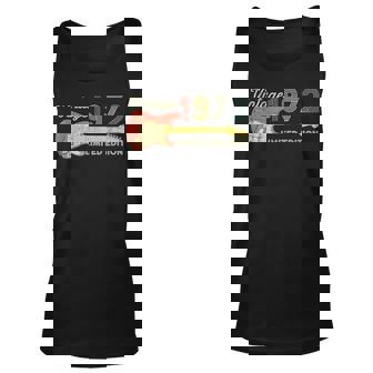 Guitar Lover 50 Year Old Gifts Vintage 1972 Limited Edition Men Women Tank Top Graphic Print Unisex - Thegiftio