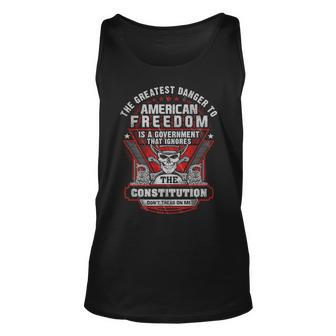 Gun Control American Freedom Unisex Tank Top - Monsterry AU