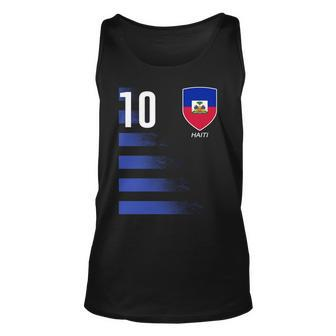 Haiti Football Soccer Futbol Jersey Tshirt Unisex Tank Top - Monsterry UK