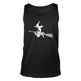 Halloween Funny Creepy Witch White Version For You Men Women Tank Top Graphic Print Unisex - Seseable