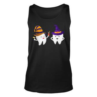 Halloween Scary Dentist Funny Trick Or Treat Th Unisex Tank Top - Seseable