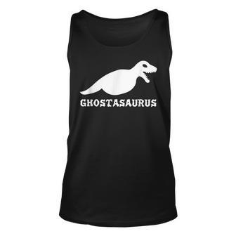 Halloween Scary Dinosaurs Ghost Spooky Boo Funny Unisex Tank Top - Seseable