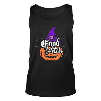 Halloween Scary Witch Mom Sister Or Aunt Bad Good Witch Unisex Tank Top - Seseable